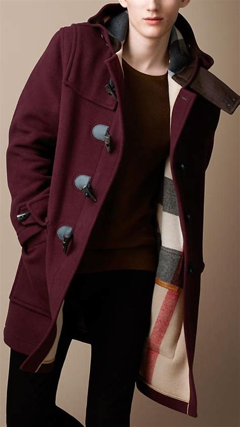 montgomery burberry uomo rosso|Designer Wear for Men .